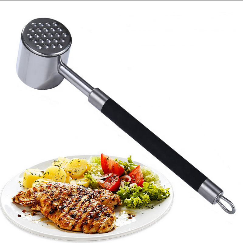 Stainless Steel Dual-Sided Tool for Tenderizing, Flattening & Pounding Meat Tenderizer Mallet /Meat Hammer / meat Pounder