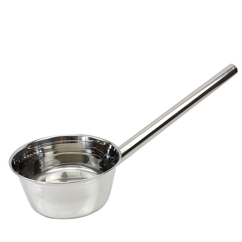 Factory OEM Logo Stainless steel water spoon/soup ladle with handle