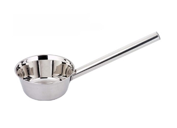 Factory OEM Logo Stainless steel water spoon/soup ladle with handle