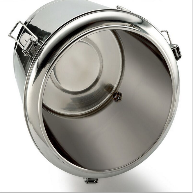 10L/20L/30L/40L/50L/60L/70L big capacity stainless steel stock cooking pot with tap and lock