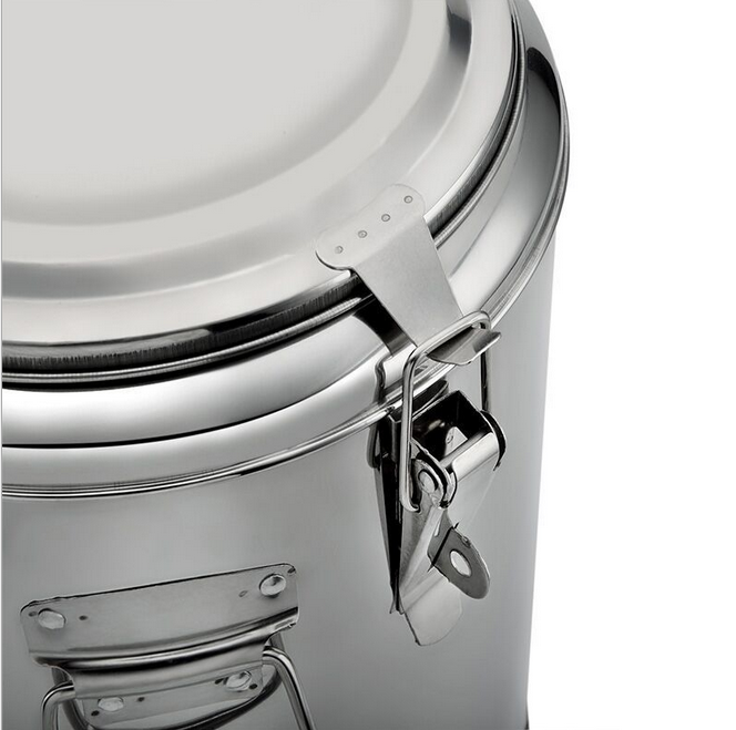 10L/20L/30L/40L/50L/60L/70L big capacity stainless steel stock cooking pot with tap and lock