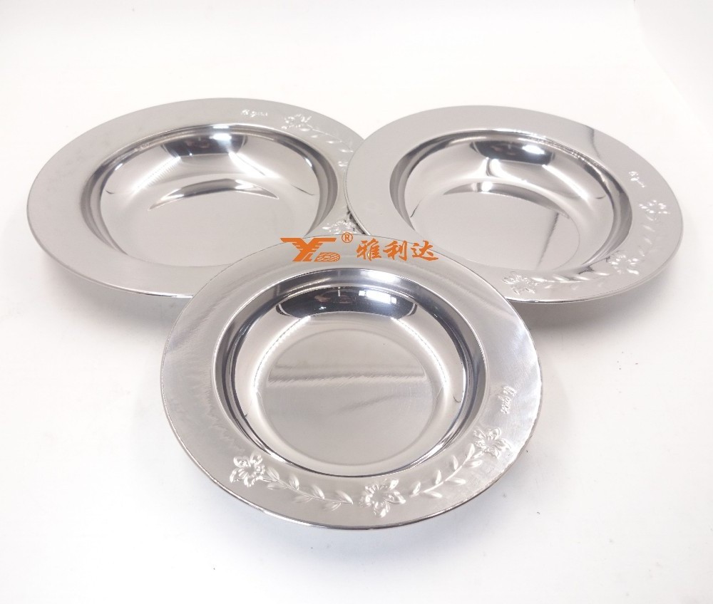 Stainless Steel Rose-gold plates for wedding color