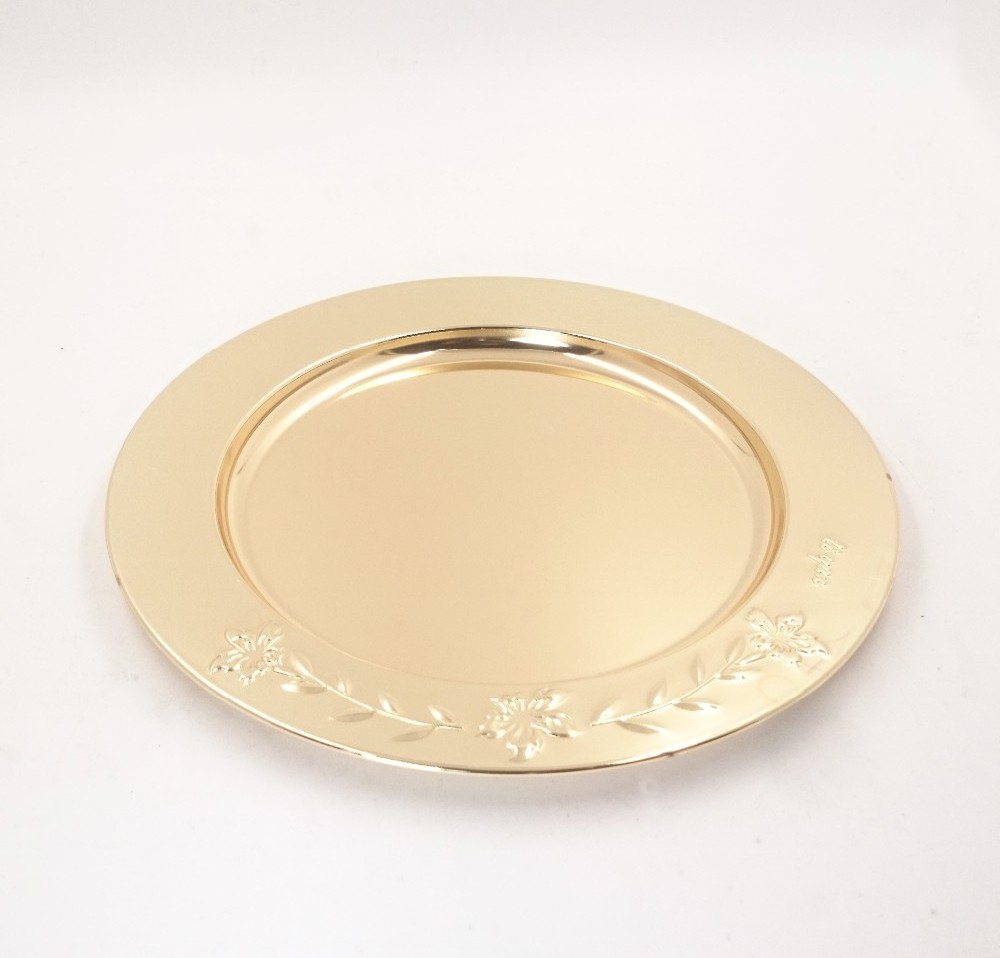 Stainless Steel Rose-gold plates for wedding color