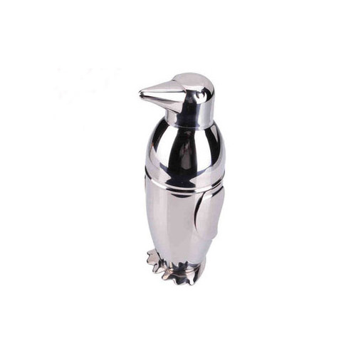 Bartender Tool Custom Stainless Steel Cocktail Shaker Set Metal penguin Cocktail Shaker