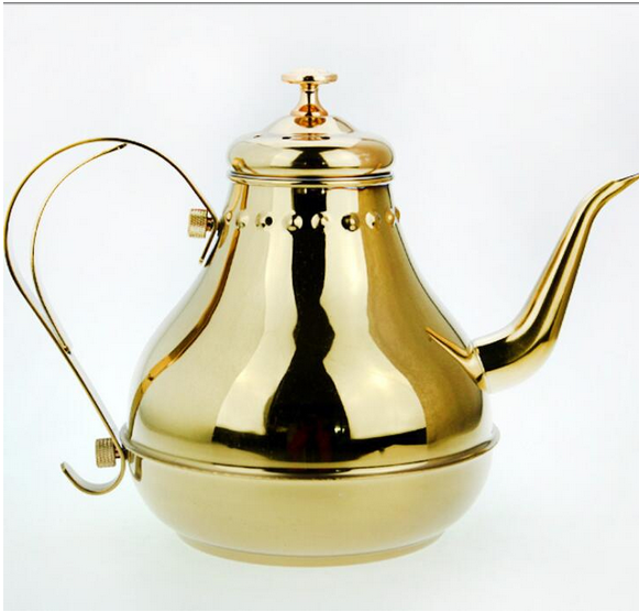 Baming stainless steel tea kettle gold/sliver water kettle coffee pot for dubai market coffee kettle gooseneck