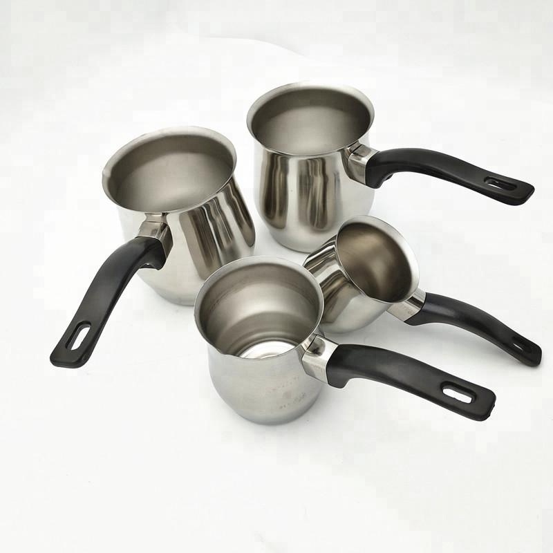 High Quality Stainless Steel Millk Pot Mini Milk Pan with Bakelite Handle