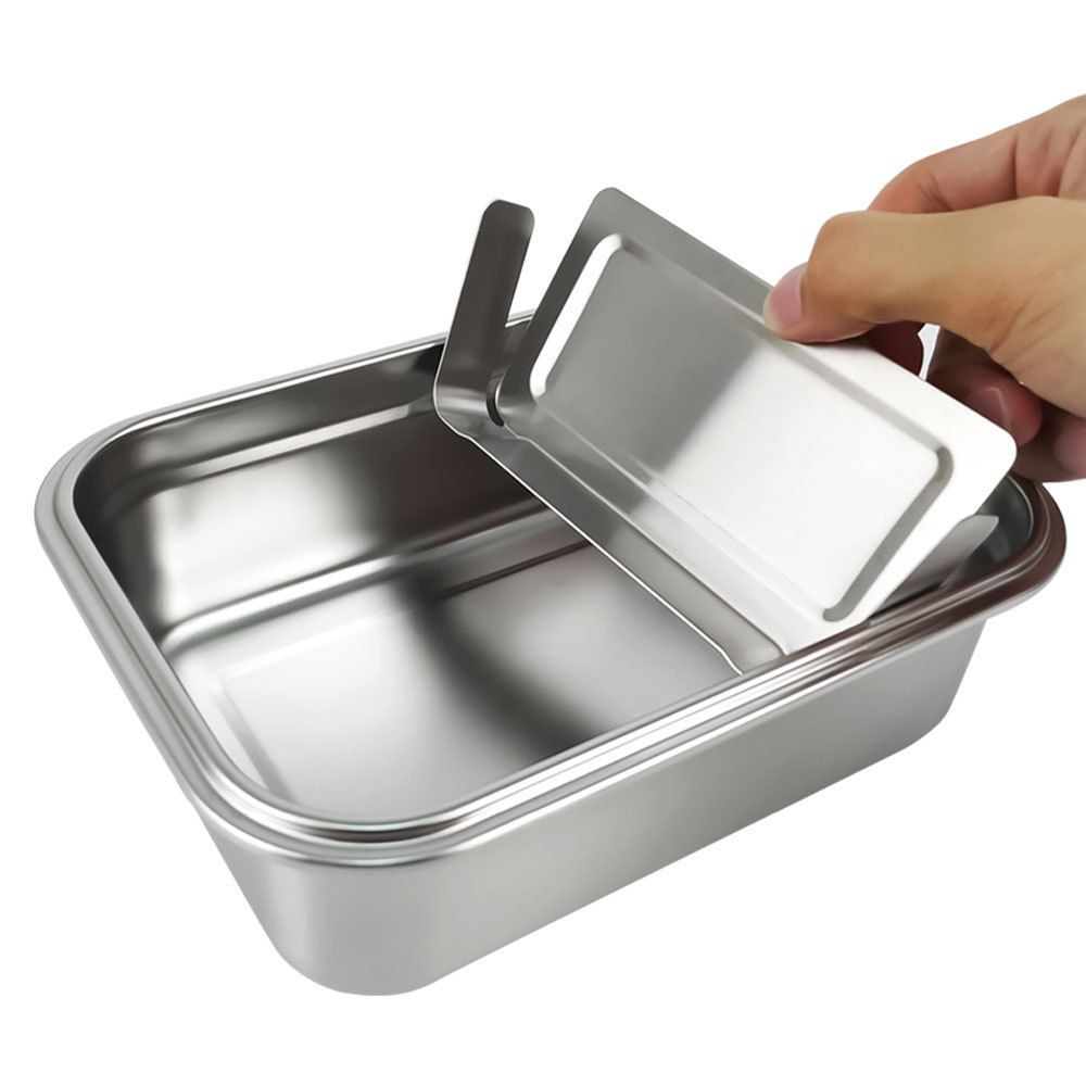 New Style Lunch Box 304 Stainless Steel compartment Airtight Food Container Leakproof wholesale tiffin Bento Lunch Box