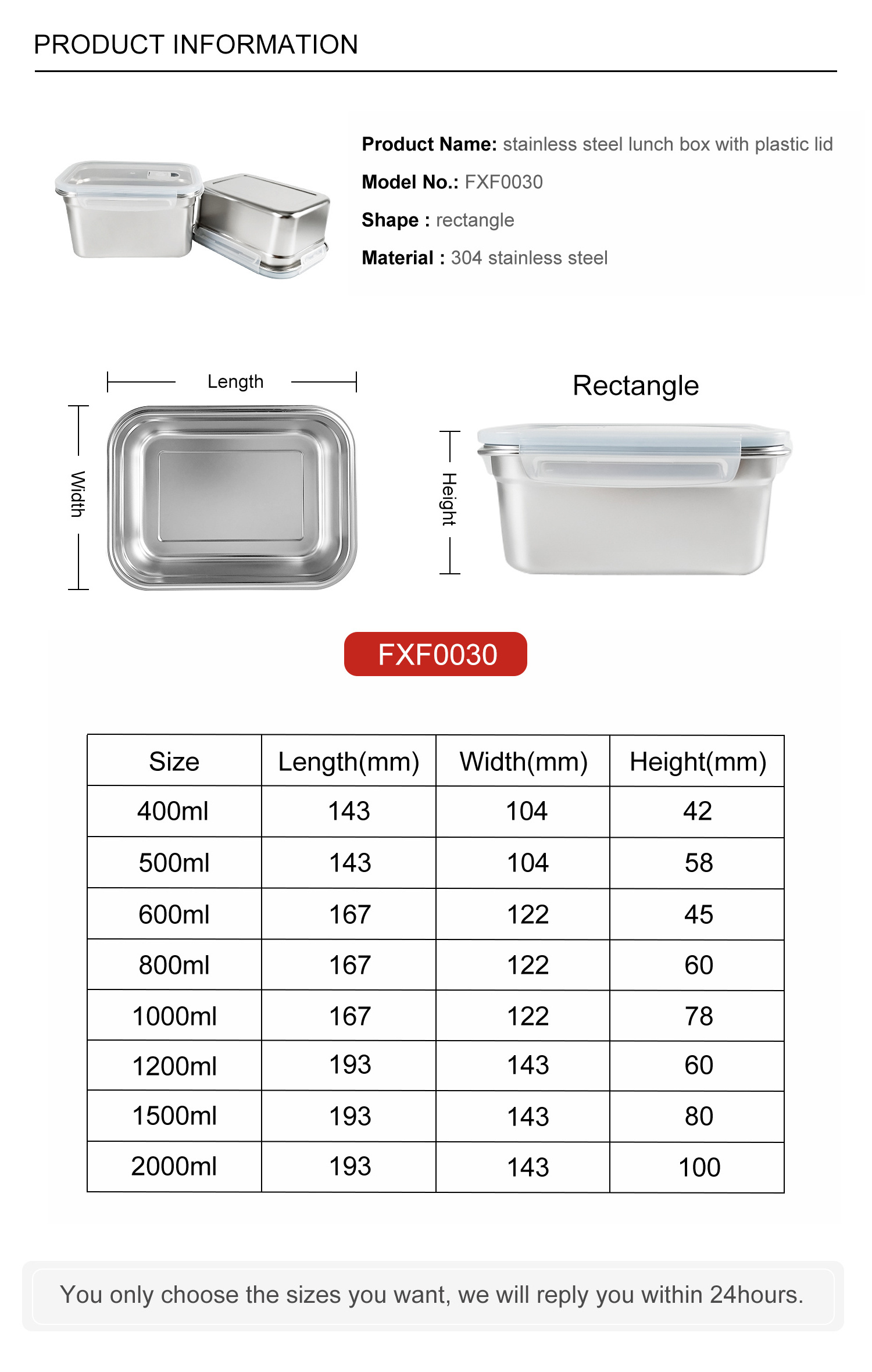 New Style Lunch Box 304 Stainless Steel compartment Airtight Food Container Leakproof wholesale tiffin Bento Lunch Box