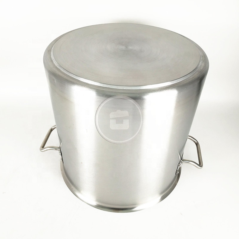 Factory Highest Quality Kitchen Wares Stainless Steel Soup Low Pressure Cauldron Stock Pot