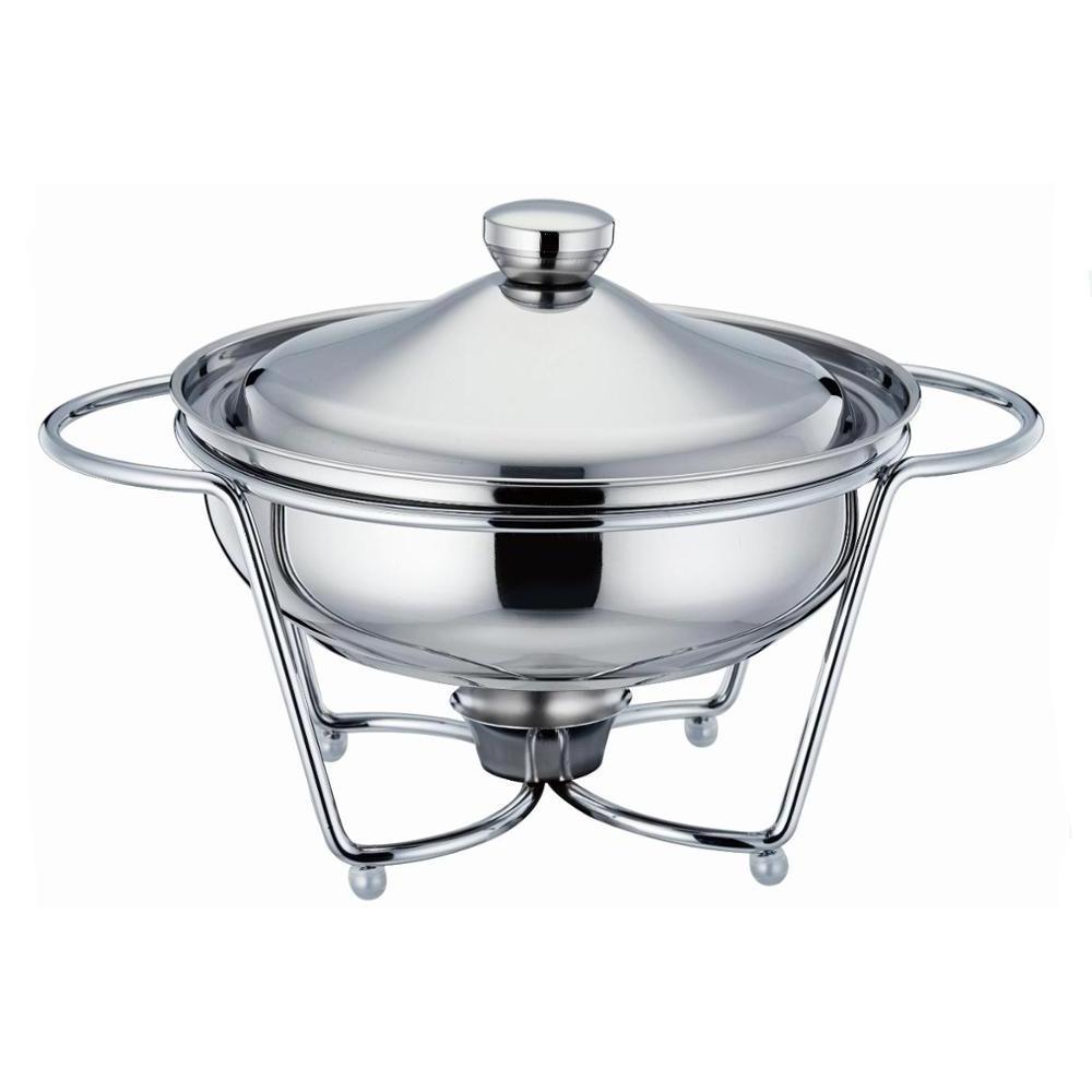 chafing dish buffet stainless steel candle food warmer wax hot pot for hotel supply