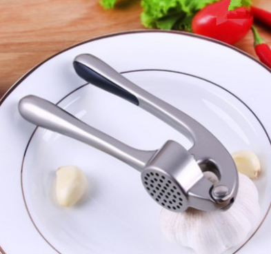 Garlic Press and Peelers Kit/ zinc alloy Metal Mincer and Silicone Tube Roller Set