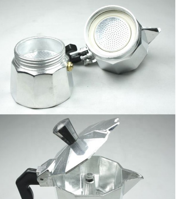 Stove top Aluminium Moka Pot Coffee 1/2/3/6 /9/12 Cup Espresso Italy Turkish Coffee Maker Kettle