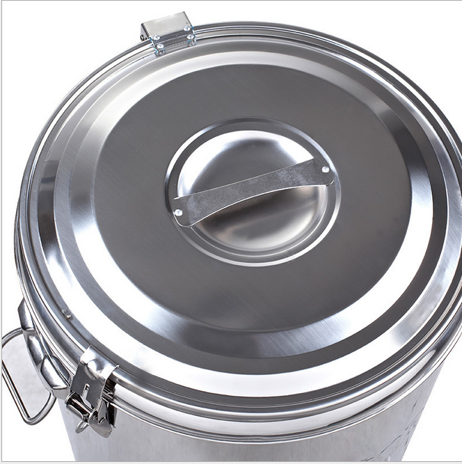 30 liter stainless steel stock pot catering equipment insulated container soup pot