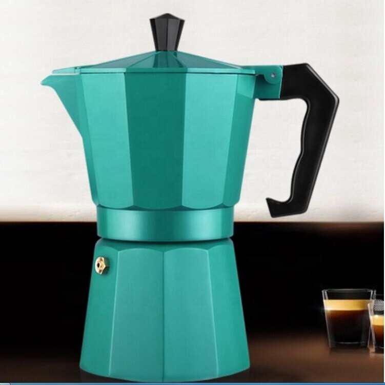 Stove top Aluminium Moka Pot Coffee 1/2/3/6 /9/12 Cup Espresso Italy Turkish Coffee Maker Kettle