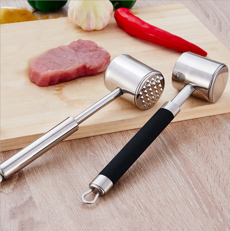 Stainless Steel Dual-Sided Tool for Tenderizing, Flattening & Pounding Meat Tenderizer Mallet /Meat Hammer / meat Pounder