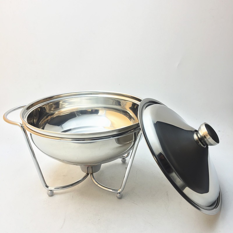 chafing dish buffet stainless steel candle food warmer wax hot pot for hotel supply