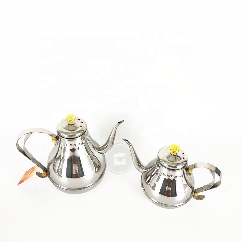 800ml Gooseneck Spout Kettle  Stainless Steel Drip Coffee Kettle Coffee Pot Teapot