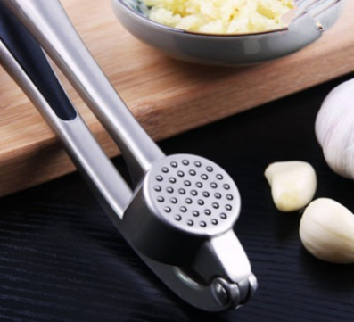 Garlic Press and Peelers Kit/ zinc alloy Metal Mincer and Silicone Tube Roller Set