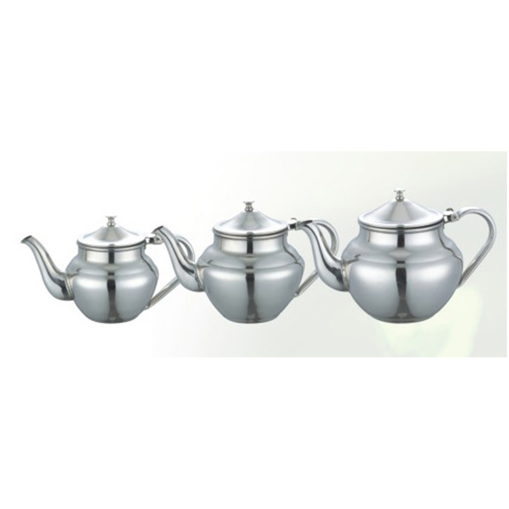 Hot Selling Arabic Turkish kettle Stainless Steel Morocco Tea Pot