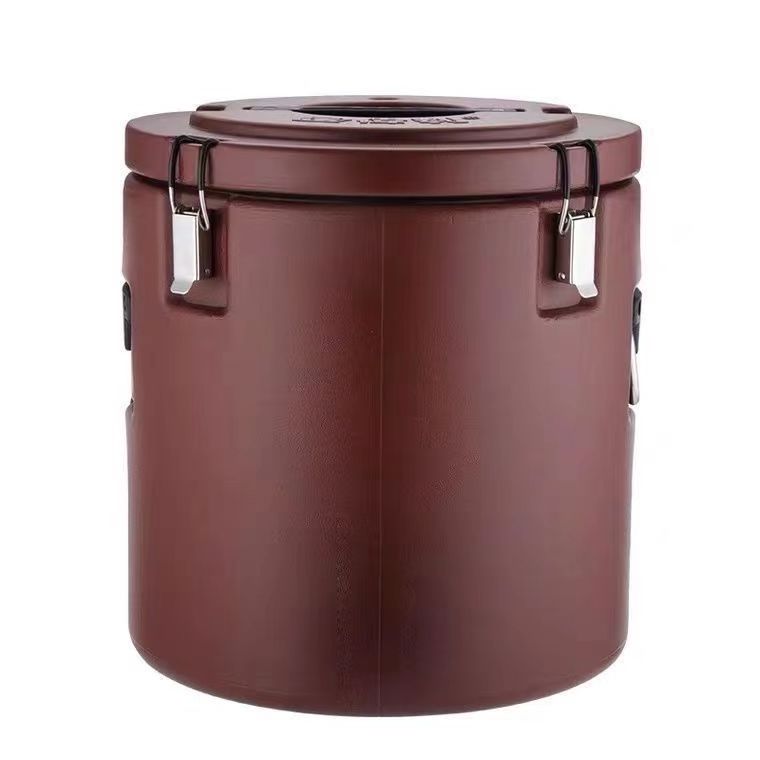 High-quality Stainless steel SS304 10L To 60L milk tea thermos barrel soup bucket for hot food