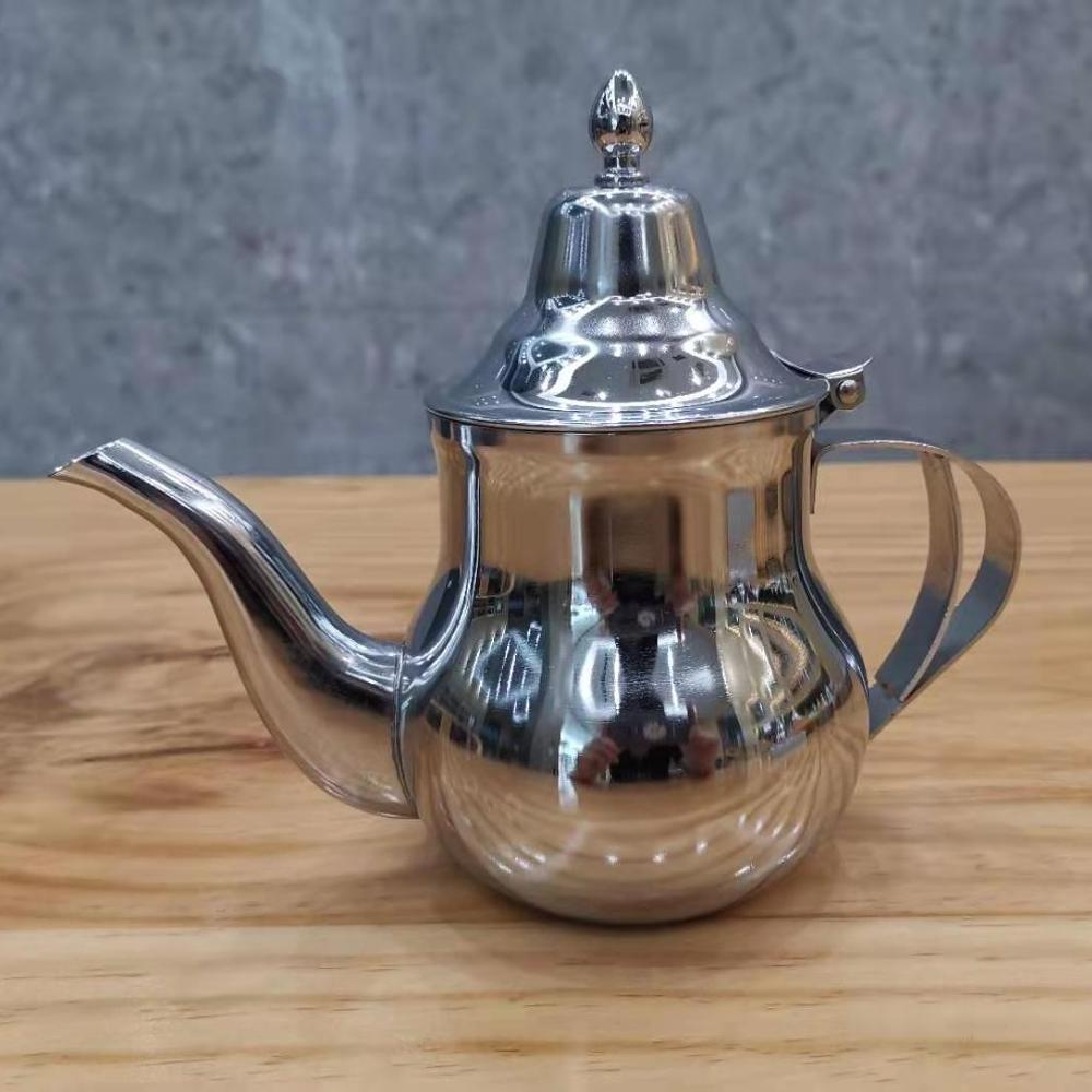 Hot Selling Arabic Turkish Stainless Steel Morocco Tea Kettle Pot