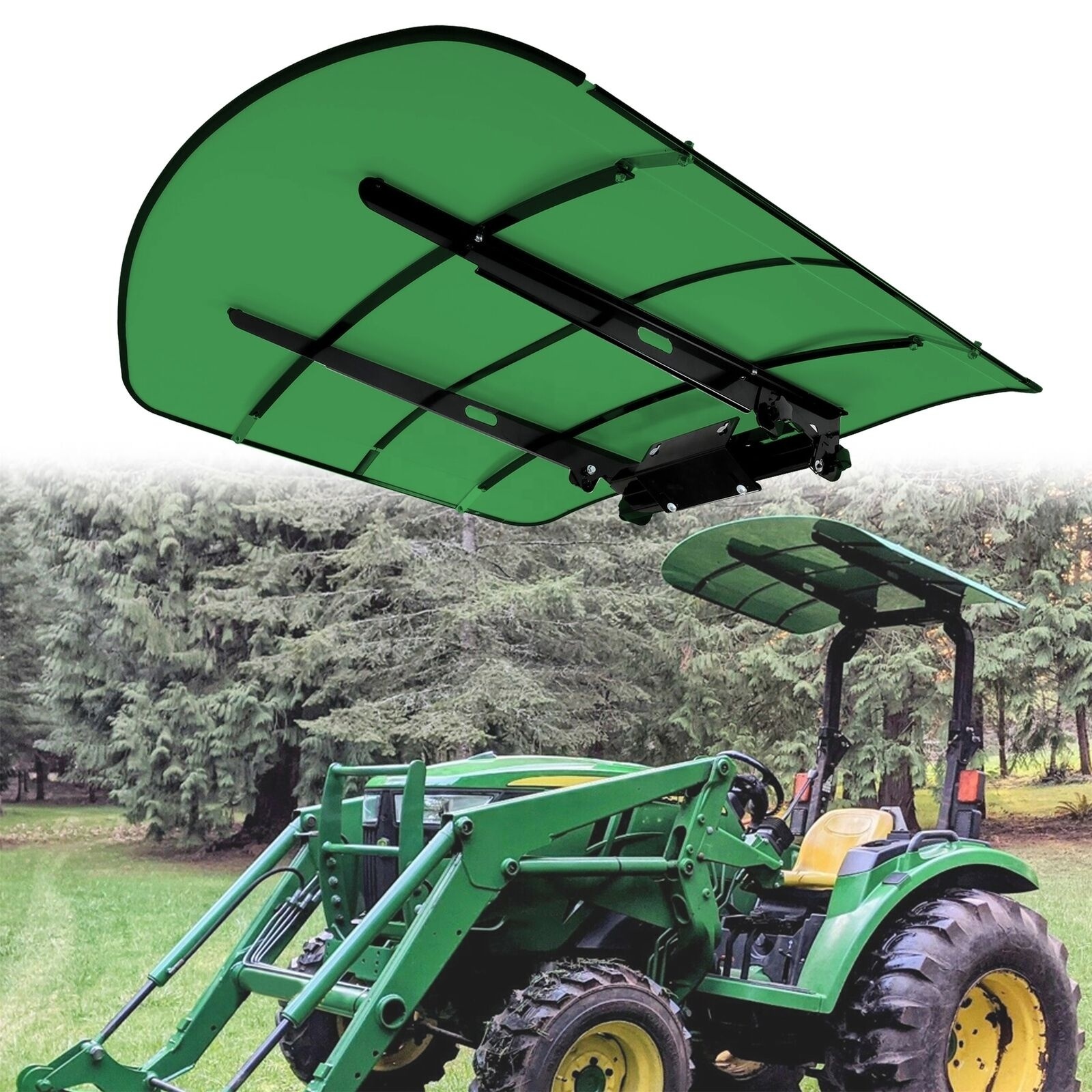 Green Tuff Top Tractor ROPS Canopy 52