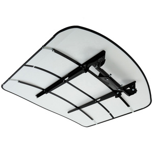 White Tuff Top Tractor Canopy For ROPS 52" X 52"  with Mounting Accessories