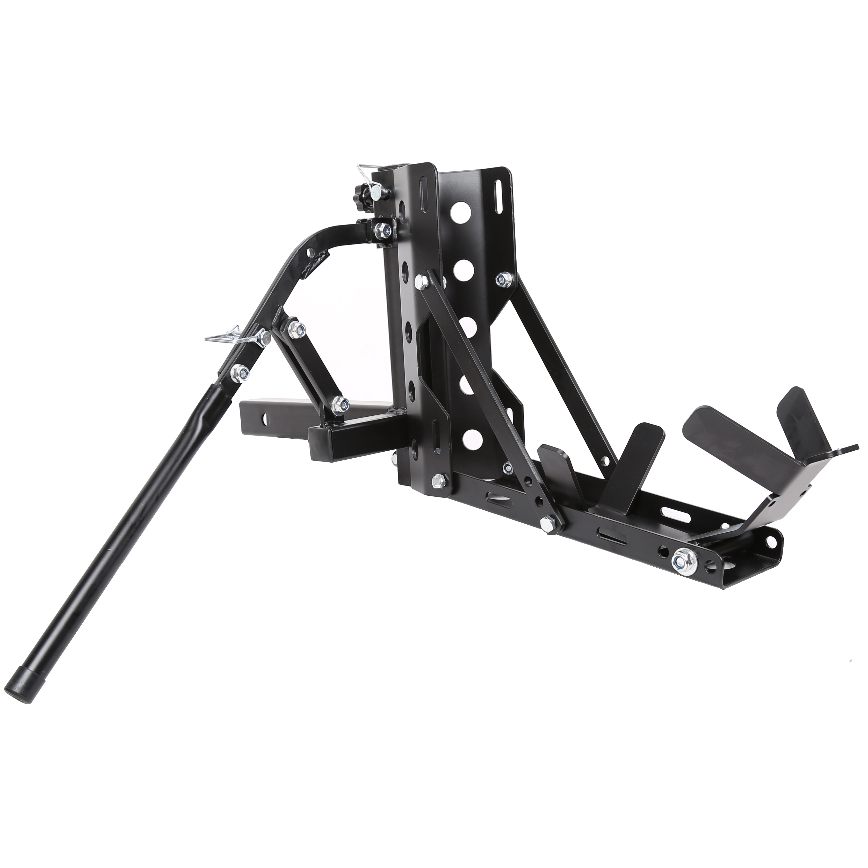 Portable Motorcycle Trailer Carrier Tow Dolly Hauler Rack Hitch 800LBS