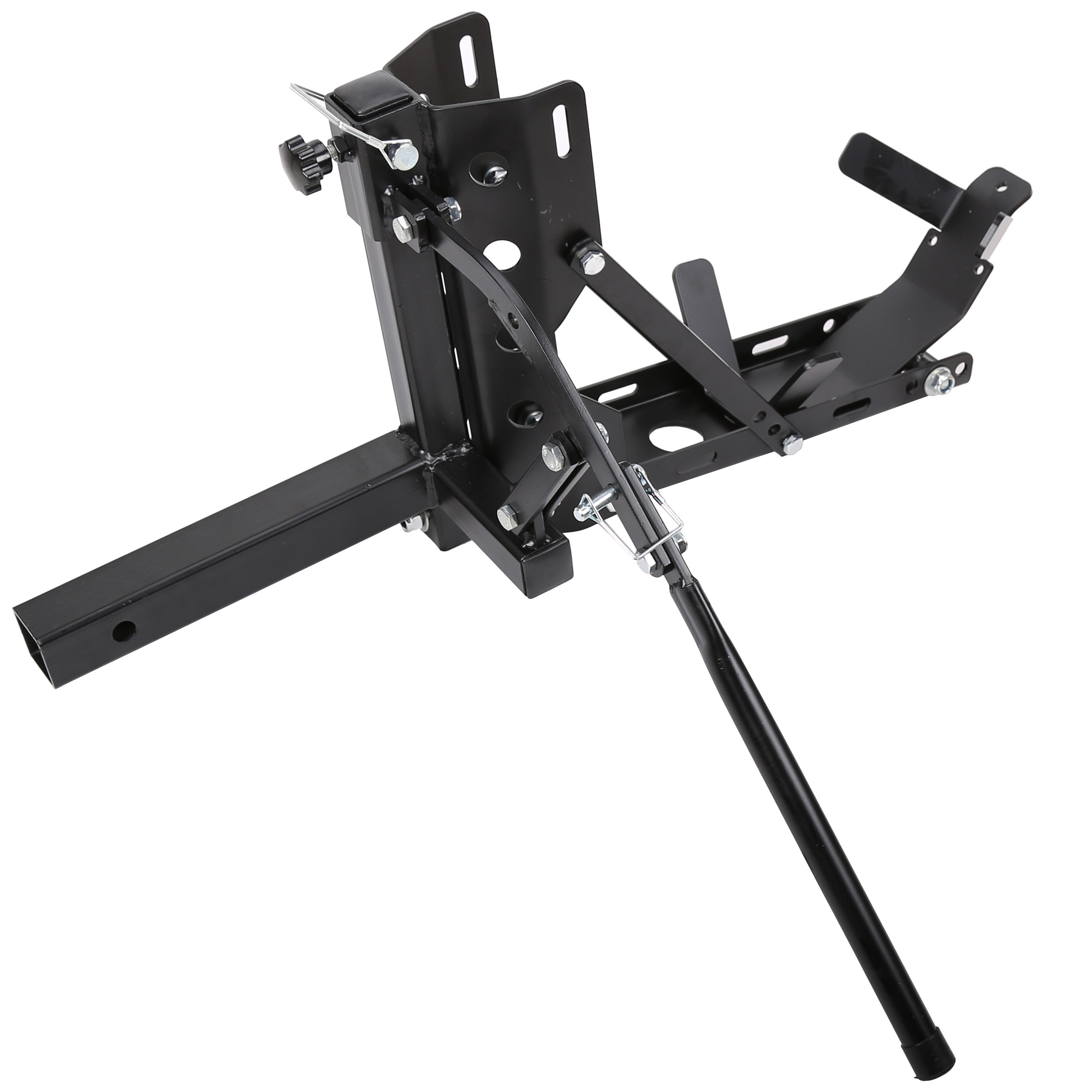 Portable Motorcycle Trailer Carrier Tow Dolly Hauler Rack Hitch 800LBS