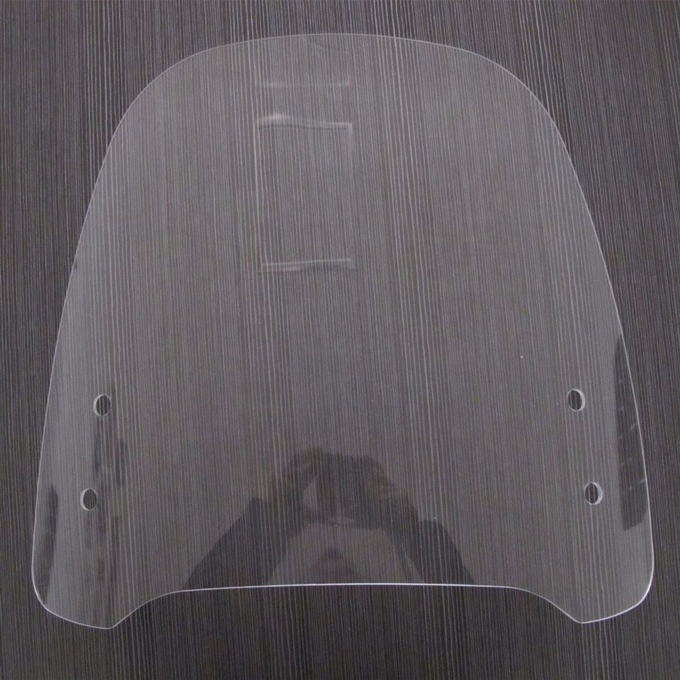 Clear Motorcycle Windshield Screen For Moped Visor 125cc 150cc Gas Gy6 Scooter