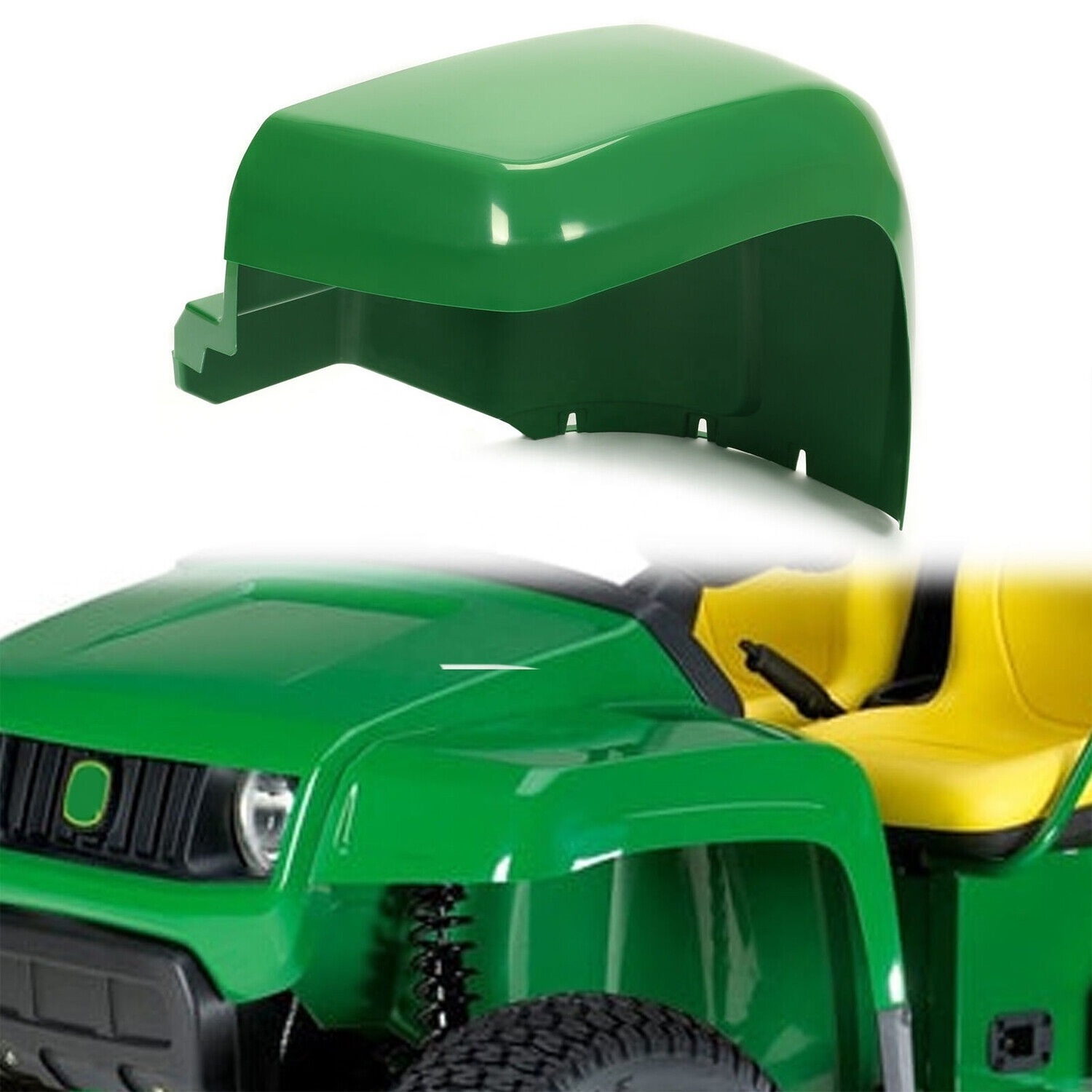 Diesel-Trail-Worksite Left-Hand Fender For John Deere Gator 4x2 & 6x4 #M113113