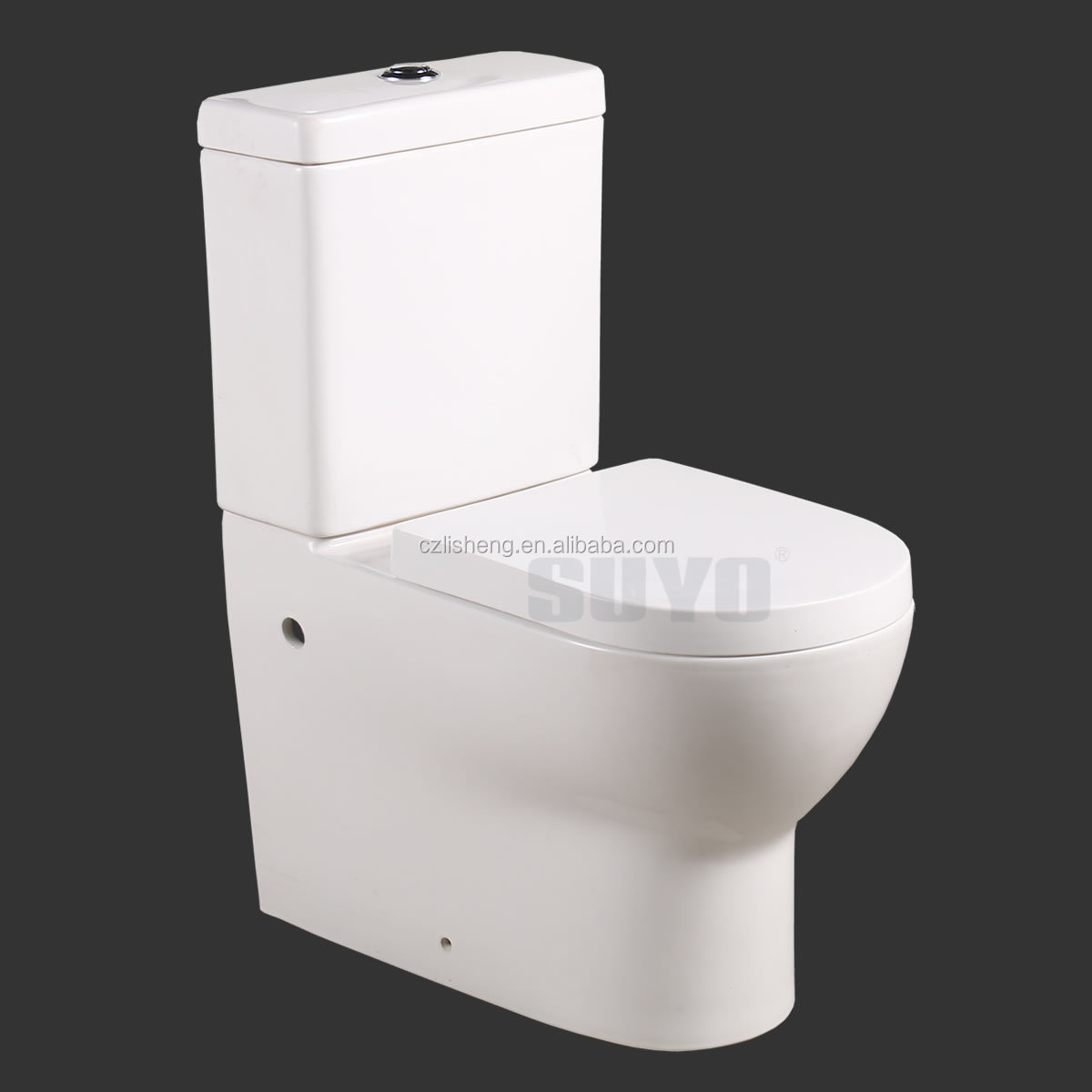 Luxury Modern Ceramic Sanitaryware Suppliers With Seat Covers Wc Brand Toilet Bowl two piece toilet seats