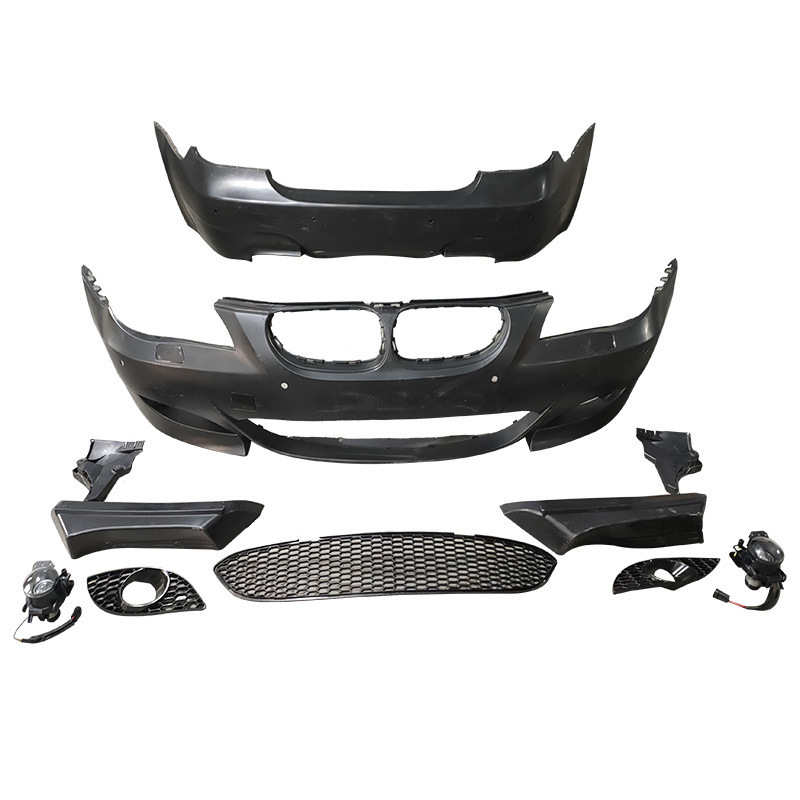 For BMW 5 Series E60 Upgrade M5 Body kit Body Parts Front Bumper Headlight