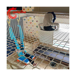 Suspended Climbing Hammock FloorsNet Loft Net Bed Hammock for Kids and Adults Safety Net