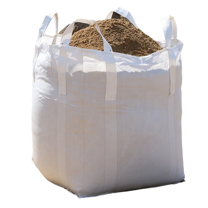 Easy to operation 1000 Kgs 1 Ton 1.5 Ton High UV PP Big Bag FIBC Jumbo Bag Super Sack Plastic Cement Bag