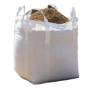 Easy to operation 1000 Kgs 1 Ton 1.5 Ton High UV PP Big Bag FIBC Jumbo Bag Super Sack Plastic Cement Bag