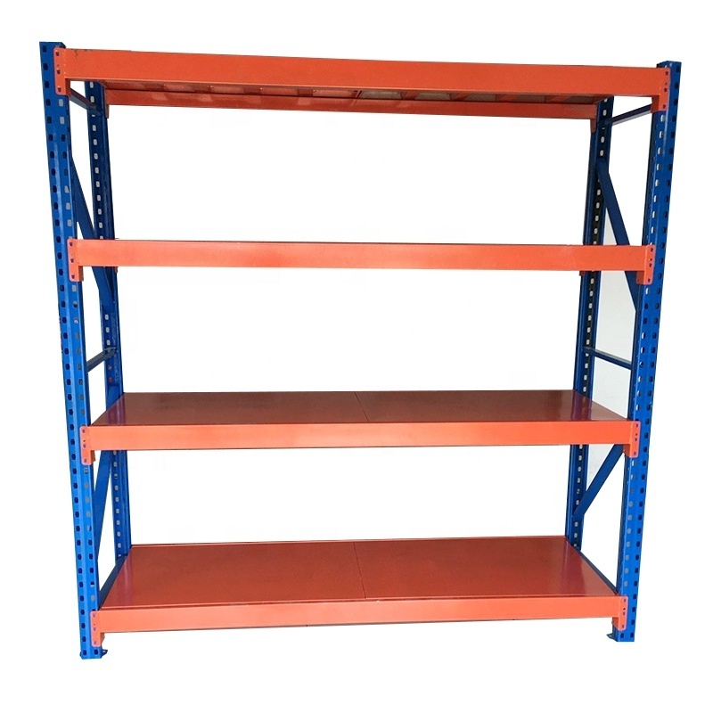 store supermarket shelves stacking racks & shelves 4 tier Heavy Duty Rack Warehouse Storage Rack shelf