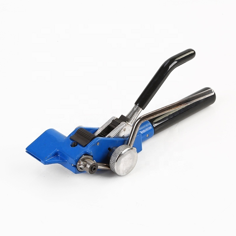 stainless steel cable ties tools tension cutter tool strap banding tool with PVC handle