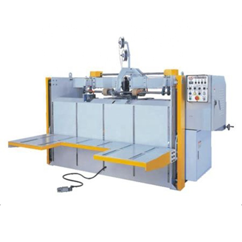 Good Quality Semi Automatic Carton Box Double Sheet Stitching Machine Manufacture Factory