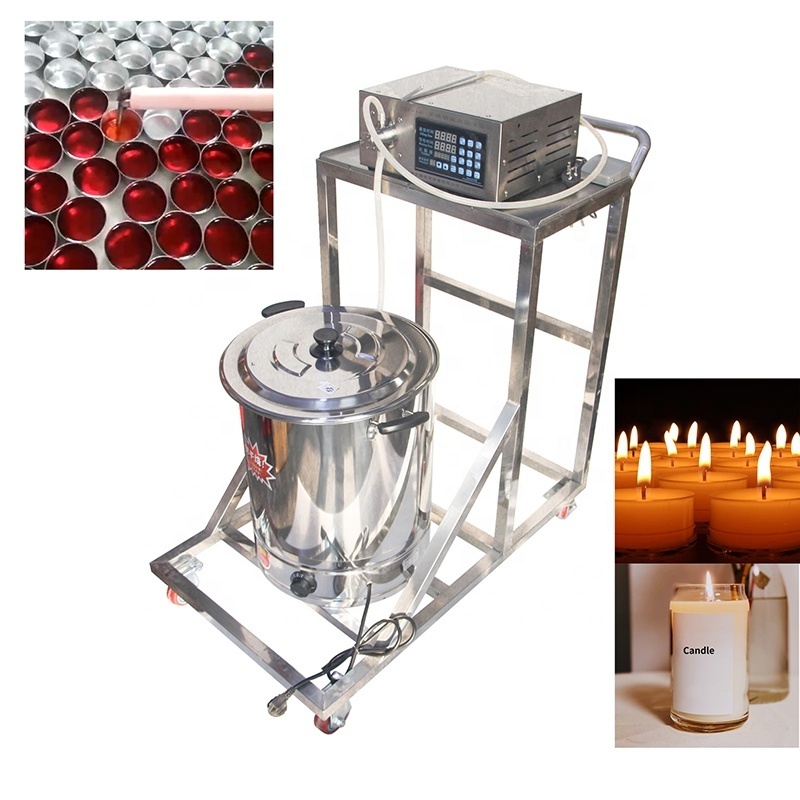 High Efficiency Automatic Wax Filling Machine Decorative Candle Making Machine Candle Wax Filling Machine