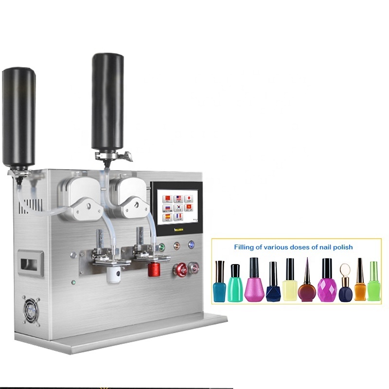 Outstanding quality auto Cosmetic Pressure Filling Machine for Mascara And Nail polish filler machine