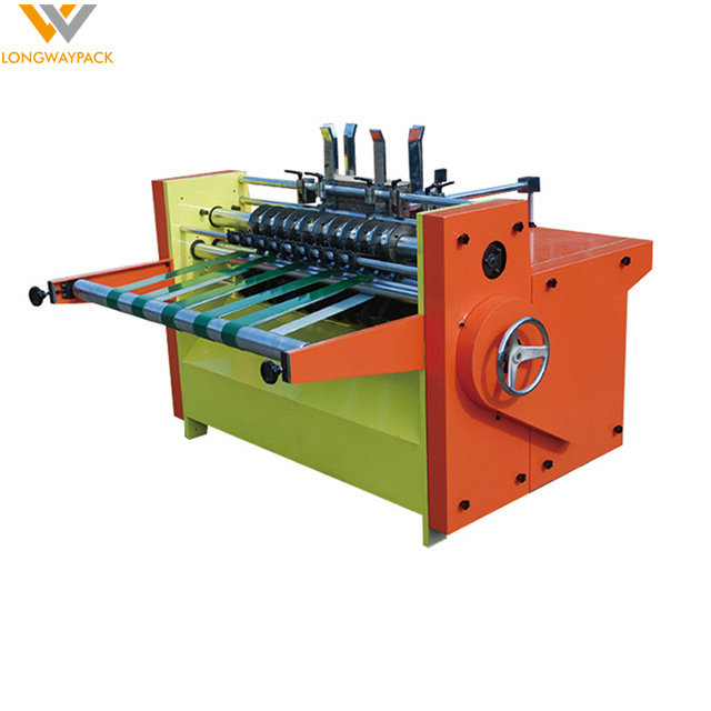 corrugated clapboard inserting assembly partition slotter machine