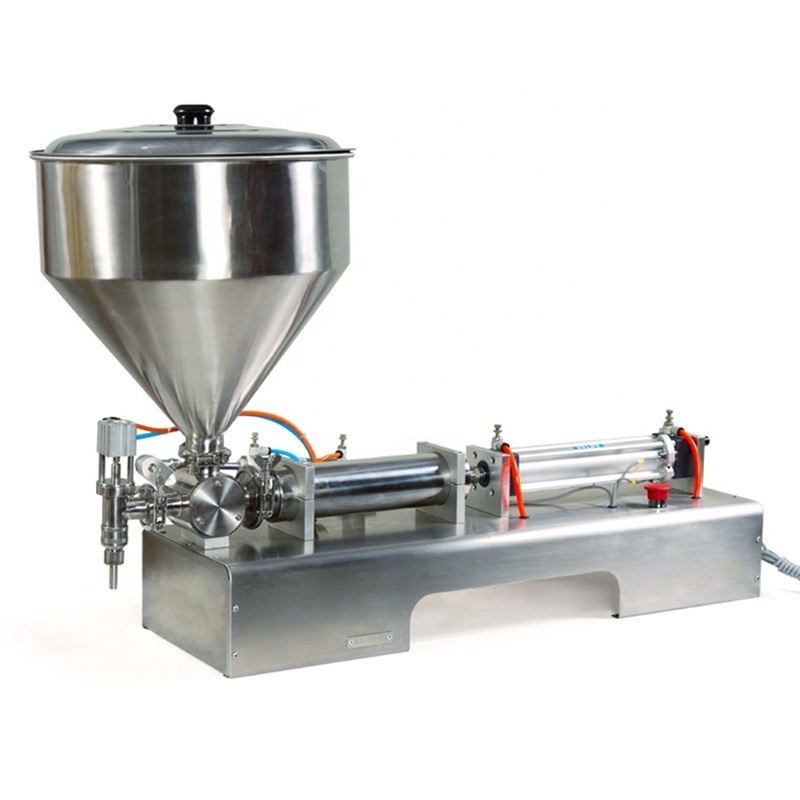 pneumatic pouch filler machine thick tomato paste packing gel chocolate grease yogurt pump filling machine