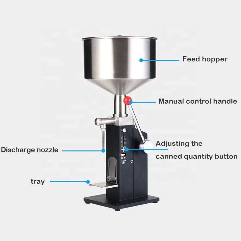 Manual Filling Machine for shampoo lotion cream yogurt honey paste filling machine Manual Paste filler