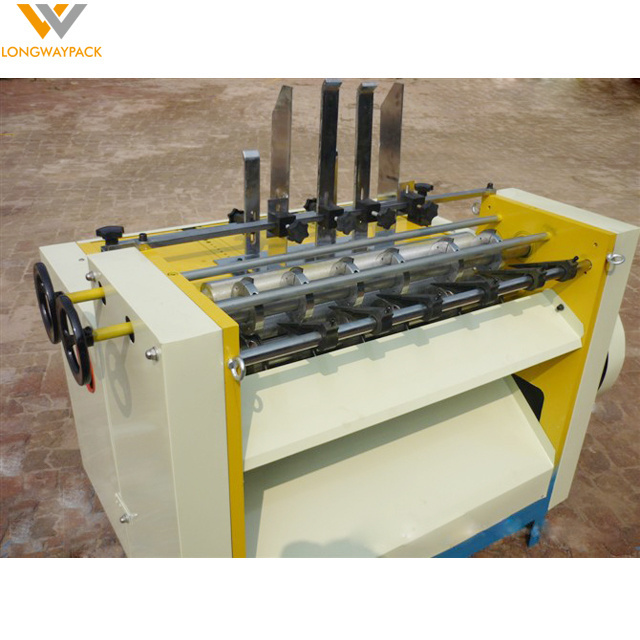 corrugated clapboard inserting assembly partition slotter machine