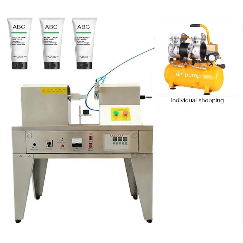 New Semi Automatic Manual Ultrasonic Plastic Aluminum Cosmetic Toothpaste Tube Sealer Sealing Machine Seal Tube Machine