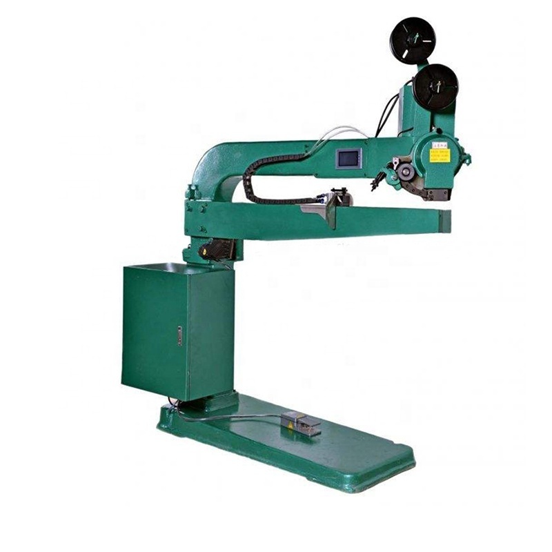 Good Quality Semi Automatic Carton Box Double Sheet Stitching Machine Manufacture Factory