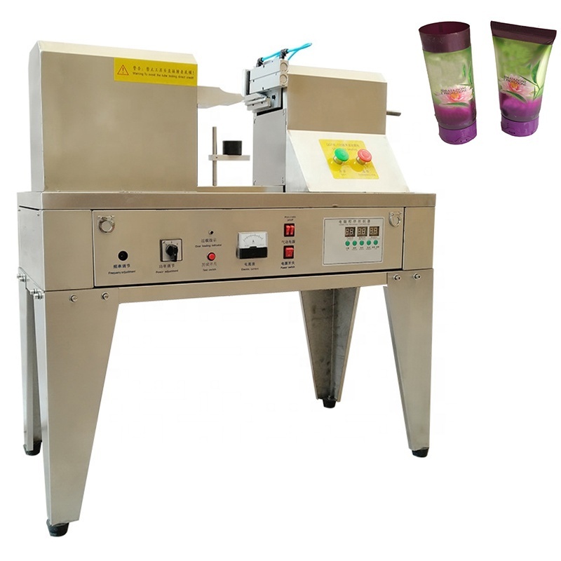 New Semi Automatic Manual Ultrasonic Plastic Aluminum Cosmetic Toothpaste Tube Sealer Sealing Machine Seal Tube Machine