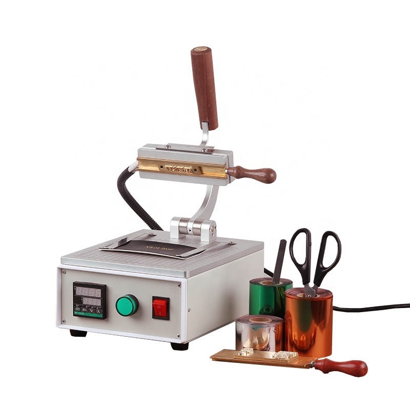 Outstanding quality 3d Fabric Logo Embossing Hot Stamping Machine For T-shirts Heat Press