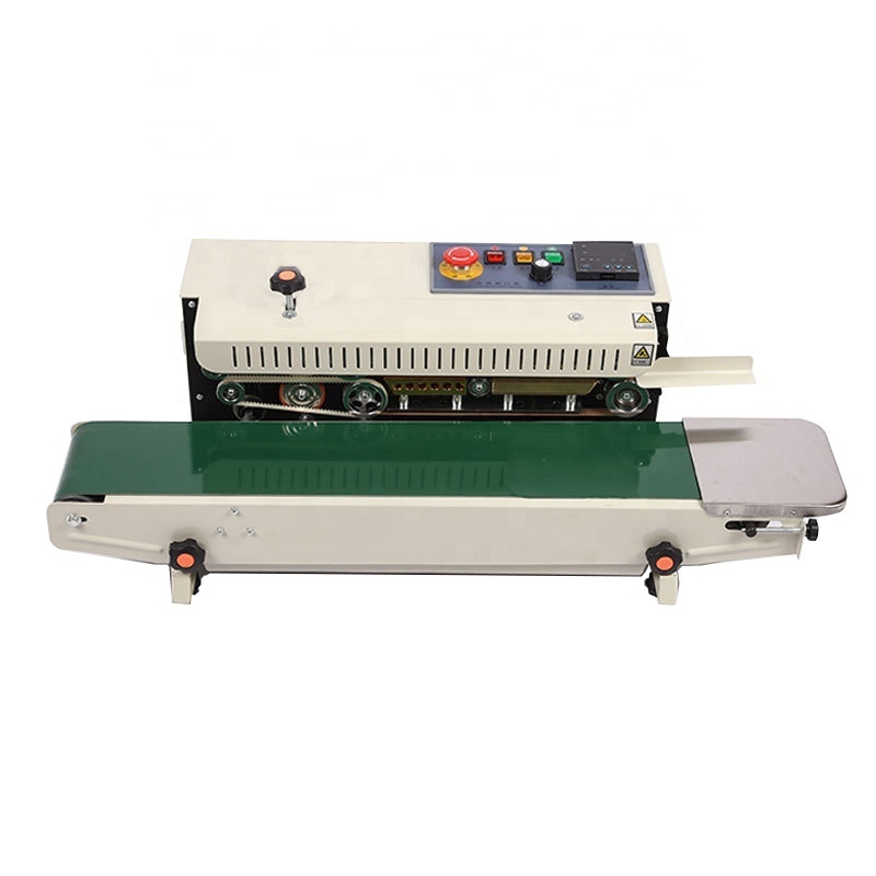 Heat bag sealer/Plastic bag band sealing machine Automatic Continuous film bag sealing machine